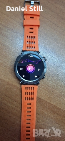 Водоустойчив Мъжки Смарт Часовник с Фенерче, 600mAh Голяма Батерия4.32см Голям HD Дисплей, снимка 5 - Смарт часовници - 49358974