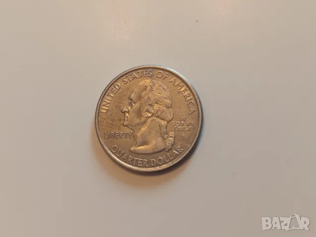 Монета 2000 Съединени Щати Washington Quarter - 25 Cents (The Bay State, MASSACHUSETTS) , снимка 4 - Нумизматика и бонистика - 55764985