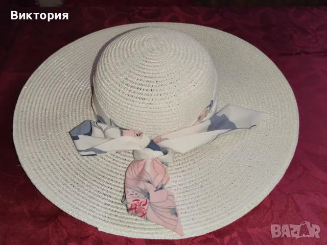 Лятна капела с панделка🎀👒
