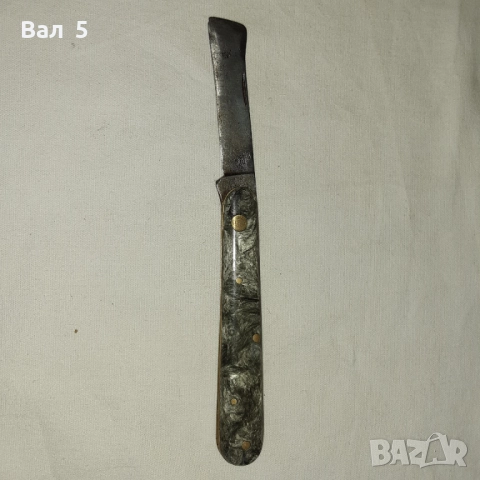 Старо овощарско ножче , ножка , маркировка, снимка 3 - Антикварни и старинни предмети - 51910083