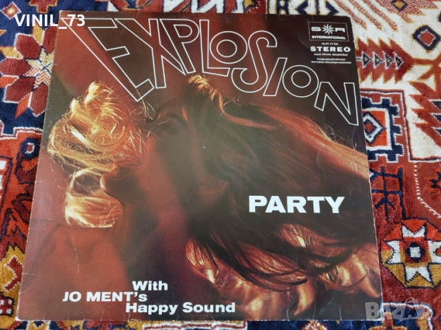 Explosion Party With Jo Ment's Happy Sound, снимка 1 - Грамофонни плочи - 36099488