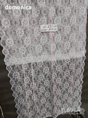 Бяли пердета без забележки, снимка 5 - Пердета и завеси - 52474626