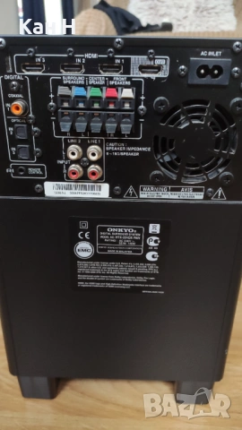 Домашно кино ONKYO, снимка 6 - Ресийвъри, усилватели, смесителни пултове - 53492103