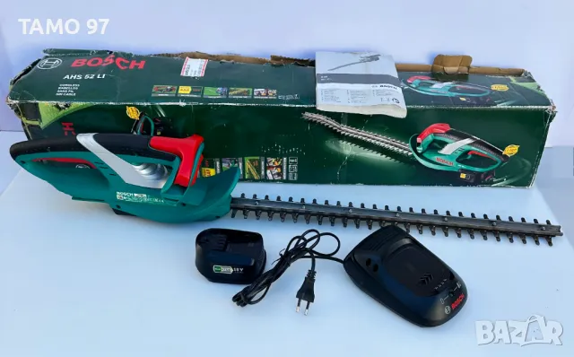 BOSCH AHS 52 Li - Акумулаторен храсторез 18V като нов!, снимка 1