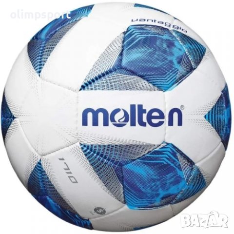 Футболна топка MOLTEN F5A1710, Ръчно шита, Размер 5