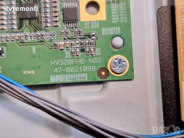 TCon BOARD,HV320FHB-N02,47-6021088,for LG 32LQ63006LA , for 32 inc DISPLAY HC320DUN-ABXL1-A1BX​ б, снимка 2 - Части и Платки - 49004542