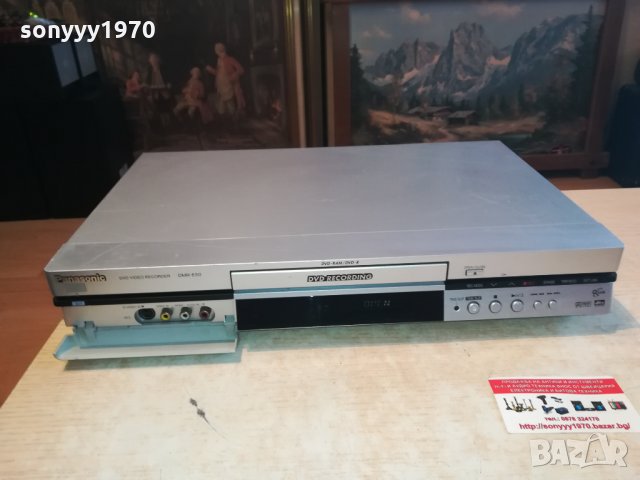 PANASONIC DMR-E50EG DVD VIDEO RECORDER-MADE IN GERMANY 1102221101, снимка 5 - Плейъри, домашно кино, прожектори - 35750422