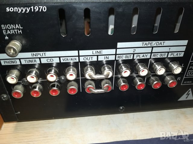 AIWA XA-006Z STEREO AMPLIFIER-ВНОС SWISS 2307231207L2EWC, снимка 12 - Ресийвъри, усилватели, смесителни пултове - 41632376