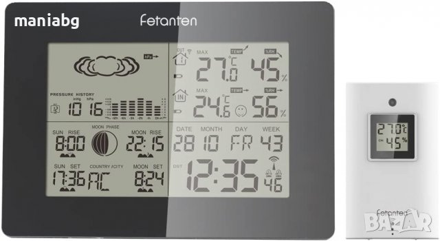 Метеорологична станция Fetanten WS005E, снимка 1 - Друга електроника - 39221937