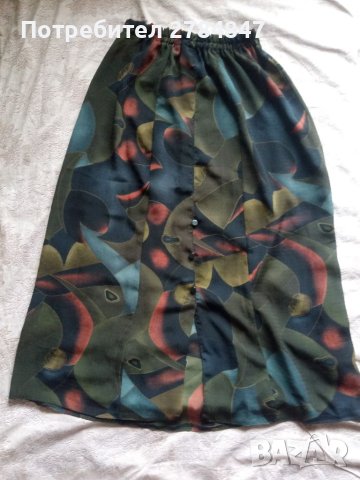 Копринена пола с ластик , снимка 1