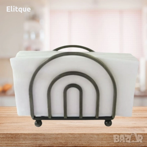 Стилна поставка за салфетки