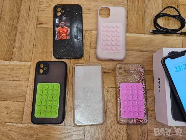 Продавам iPhone 11, 64GB, фабрично отключен към всички оператори. Телефонът работи отлично, снимка 3 - Apple iPhone - 55958123