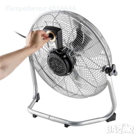 Вентилатор подов Muhler, 60W, индустриален, метален, снимка 1