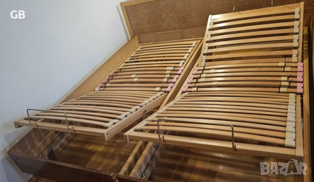 НАМАЛЕНА ЦЕНА! Подматрачни рамки 2 бр. За легла 82/186 см., снимка 10 - Спални и легла - 51800479