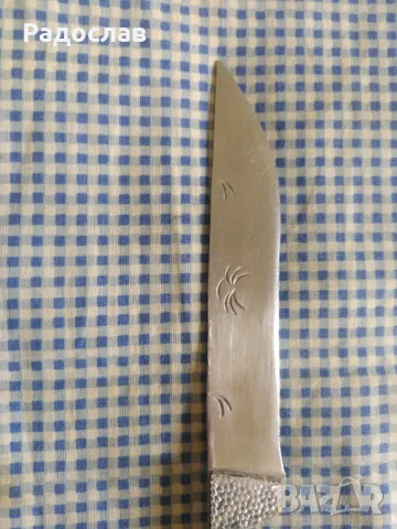 Български стар нож, снимка 4 - Ножове - 49942352