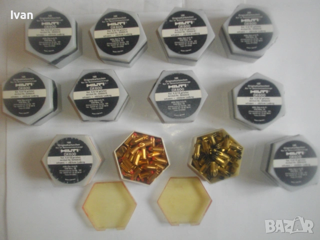 Заряди Капси 6,8/18 за HILTI бърз монтаж модели DX 600, DX 600N, DX400E,DX400,DX35,DX300,DX200,DX100, снимка 18 - Други инструменти - 53306875