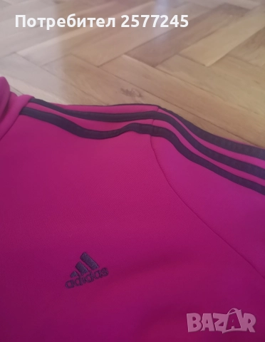 Оригинални дамски горнищата Adidas размер M-L , снимка 10 - Спортни екипи - 46957373