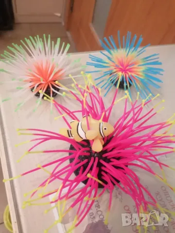 Продавам силиконови риби, корали. , снимка 8 - Оборудване за аквариуми - 47767680