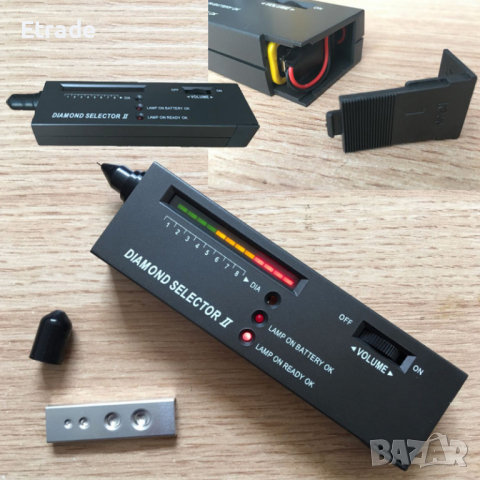 Тестер на диаманти, моизанити, скъпоценни камъни, снимка 3 - Друга електроника - 36264745