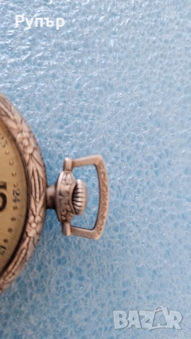 Сребърен джобен часовник, снимка 3 - Мъжки - 52800242