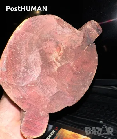 Африканска дървена статуетка, снимка 5 - Статуетки - 47513100