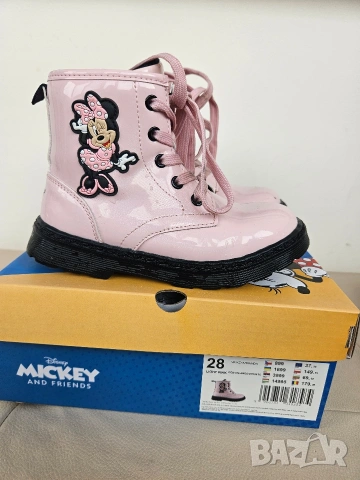 Ботушки мини маус, снимка 4 - Детски боти и ботуши - 53836348