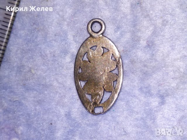 СТАРИННО СКЪПОЦЕННО ФЛОРАЛНО ОРНАМЕНТИРАНО СРЕБЪРНО БИЖУ ПЕНДАНТ СРЕБРО сПРЕКРАСЕН РОЗОВ КВАРЦ 13897, снимка 9 - Антикварни и старинни предмети - 40939837