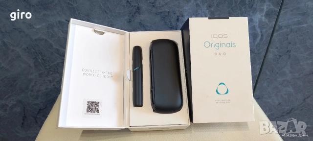 Нов IQOS 3 Duo Original , снимка 2 - Електронни цигари - 53766560