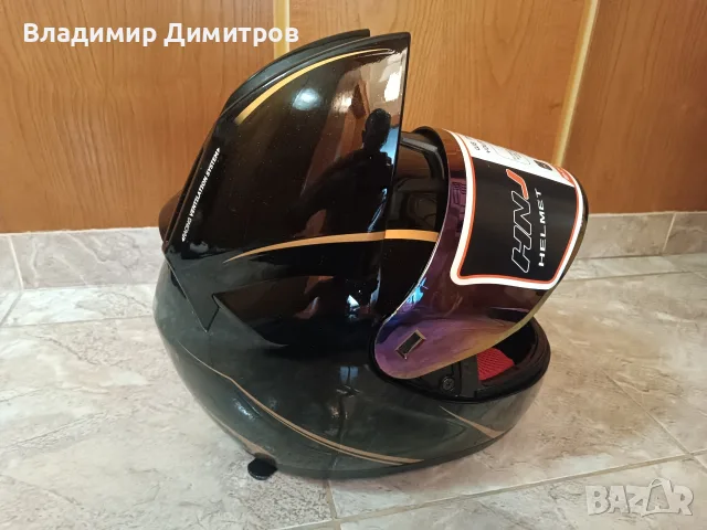 Дамска каска за мотор с котешки уши, снимка 6 - Аксесоари и консумативи - 56206499