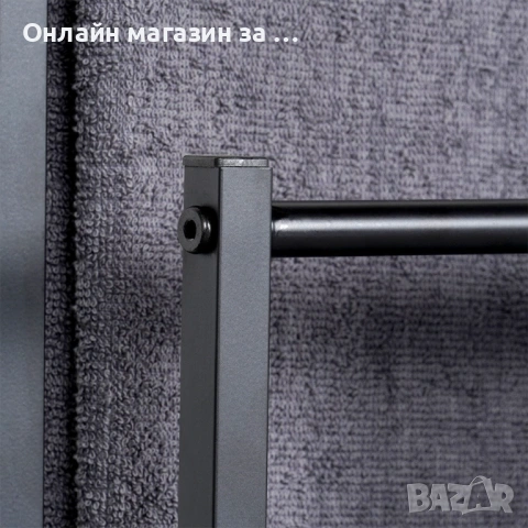Стойка за хавлии за баня, метална стойка, 3 нива, снимка 6 - Сушилници - 53232667