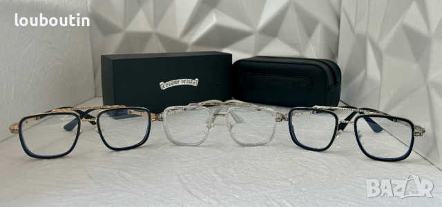 CHROME HEARTS прозрачни слънчеви,диоптрични рамки очила за компютър, снимка 15 - Слънчеви и диоптрични очила - 44685153