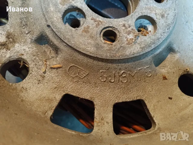 алуминиева руска ретро джанта, снимка 2 - Гуми и джанти - 49337083