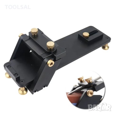 Алуминиев шаблон за заточване на длета, снимка 3 - Други инструменти - 41744925