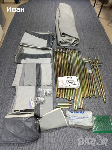 2025г. Четирисезонен форселт за каравана, Camptech Atlantis DL. Размер N:17 (1050-1075см) земя-земя , снимка 3 - Палатки - 52453954