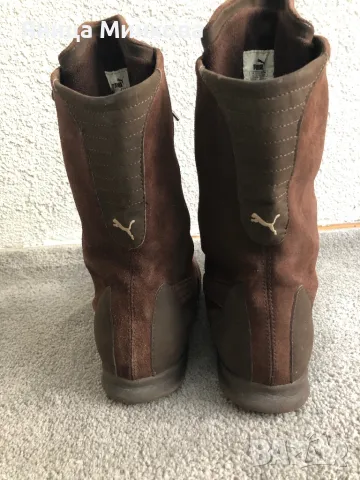 Дамски ботуши, естествена кожа Puma, снимка 7 - Дамски ботуши - 47593559