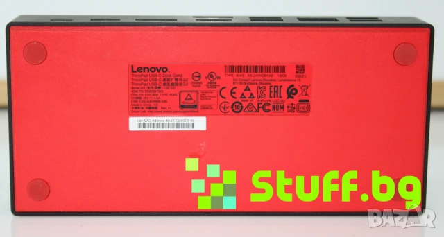 Докинг станция Lenovo ThinkPad 40AS, снимка 4 - Части за лаптопи - 50984848
