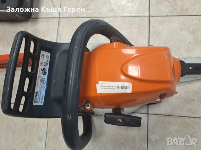 Бензинова резачка Stihl MS231, снимка 4 - Градинска техника - 48640871