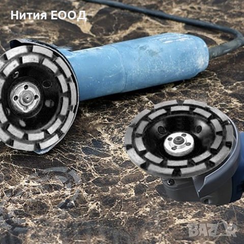 Диамантен диск за шлайфане на бетон , двуредов, ф125х22,23х8mm, снимка 4 - Други инструменти - 41519456