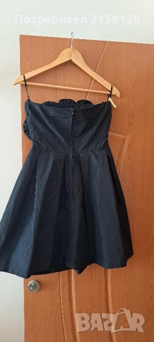 Малка черна рокля S/М, снимка 3 - Рокли - 51786521