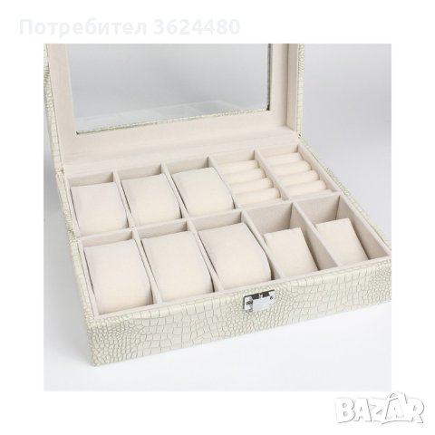 Кутия за часовници - елегантен и стилен подарък за вашите аксесоари, снимка 8 - Други - 40040397