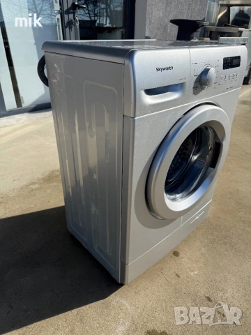 Сива пералня 45 см дълбока, снимка 2 - Перални - 53109086