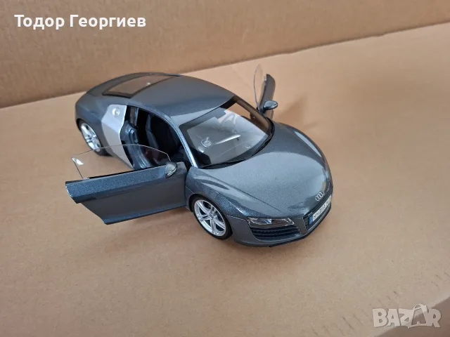 Audi R8 Kyosho 1:18, снимка 7 - Колекции - 55948009