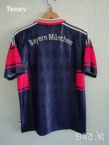 Bayern Munich Adidas 1997/1998/1999 оригинална тениска фланелка Байерн Мюнхен размер L, снимка 2 - Тениски - 50043037