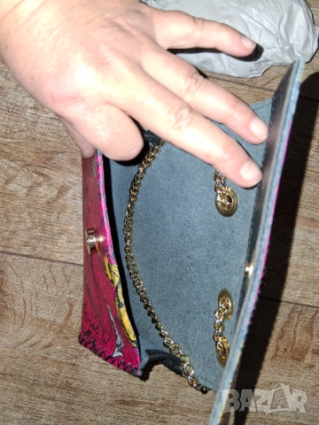 дамска чанта Alviero Rodriguez Borsa Madame Floral Leopard, снимка 10 - Чанти - 53716050