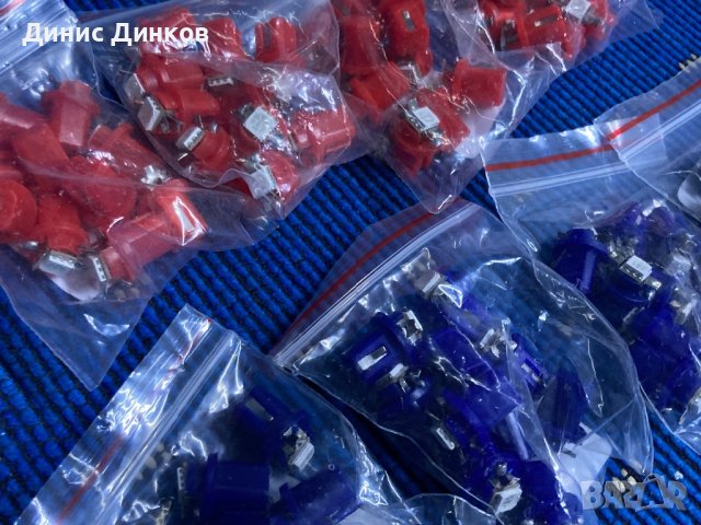 Лед LED крушки лампи за километражи, снимка 6 - Аксесоари и консумативи - 42563192