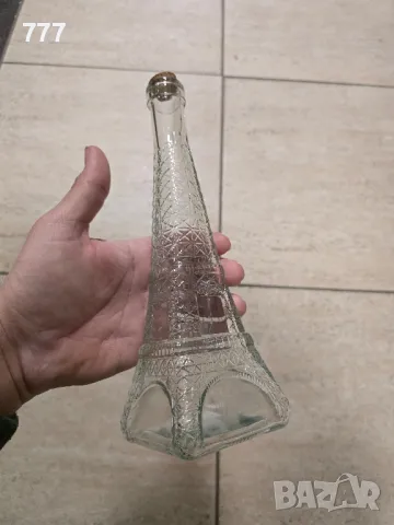 шишета айфелова кула, снимка 2 - Буркани, бутилки и капачки - 48628963