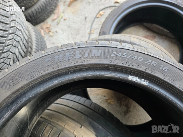 Michelin 245.40.18, снимка 6 - Гуми и джанти - 52546923