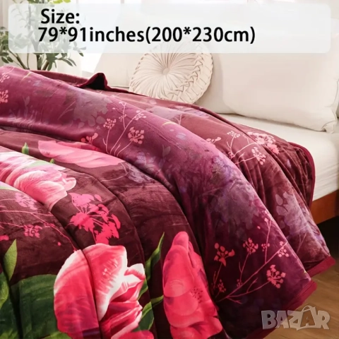 Ново меко поларено одеало или шалте, снимка 2 - Олекотени завивки и одеяла - 51696310