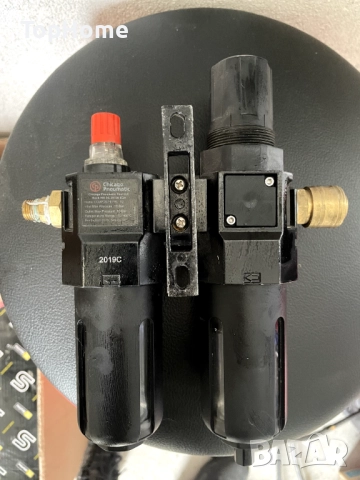 Омаслител за компресор, 1/2", FRL, CHICAGO PNEUMATIC, снимка 2 - Компресори - 51945608