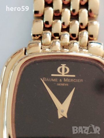 Златен 18к. Дамски часовник Baume&Mercier 78.4 гр.в 14k./злато златни златна/, снимка 14 - Дамски - 35772590